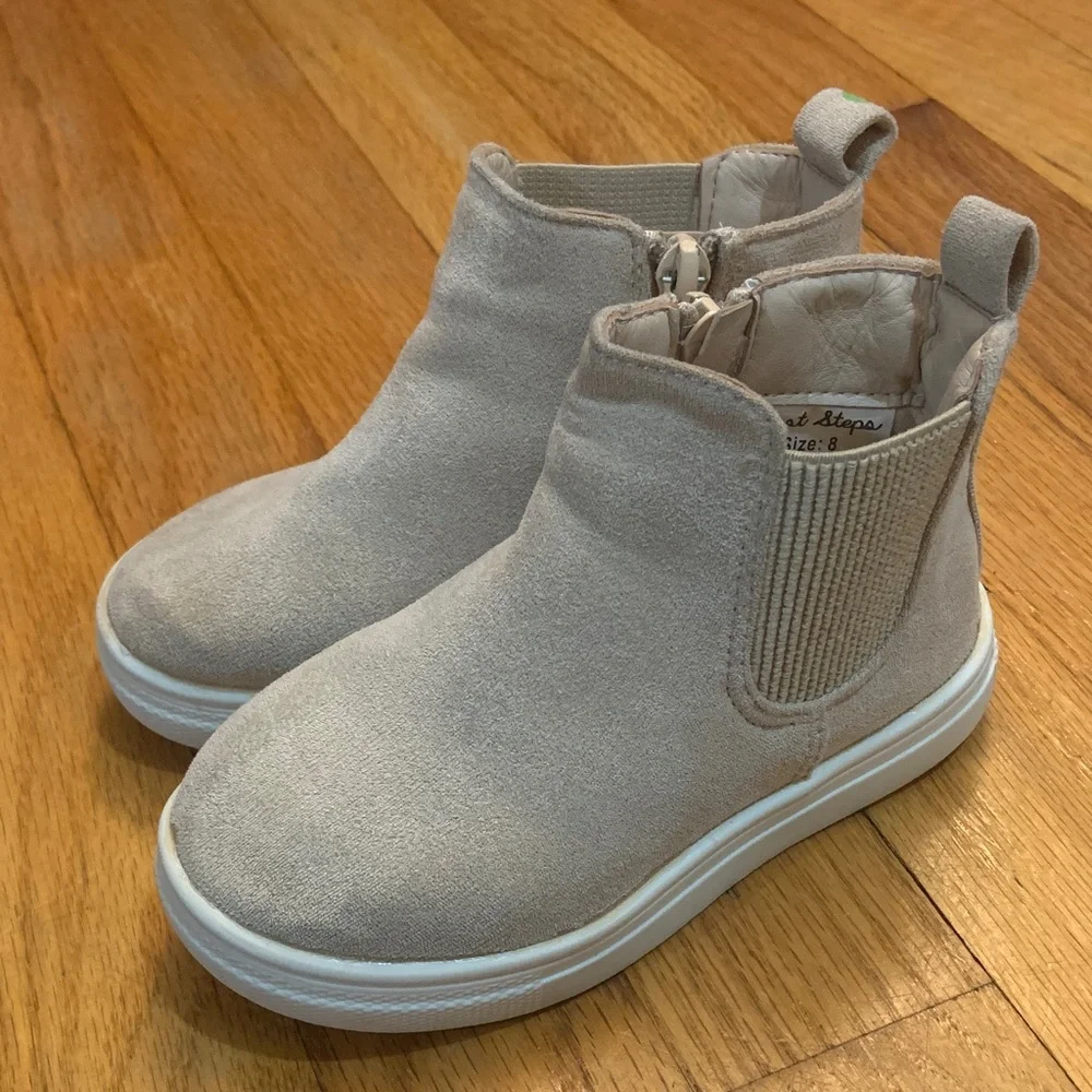 Lot Bundle Set Trendy Toddler Boots Collection Size 8